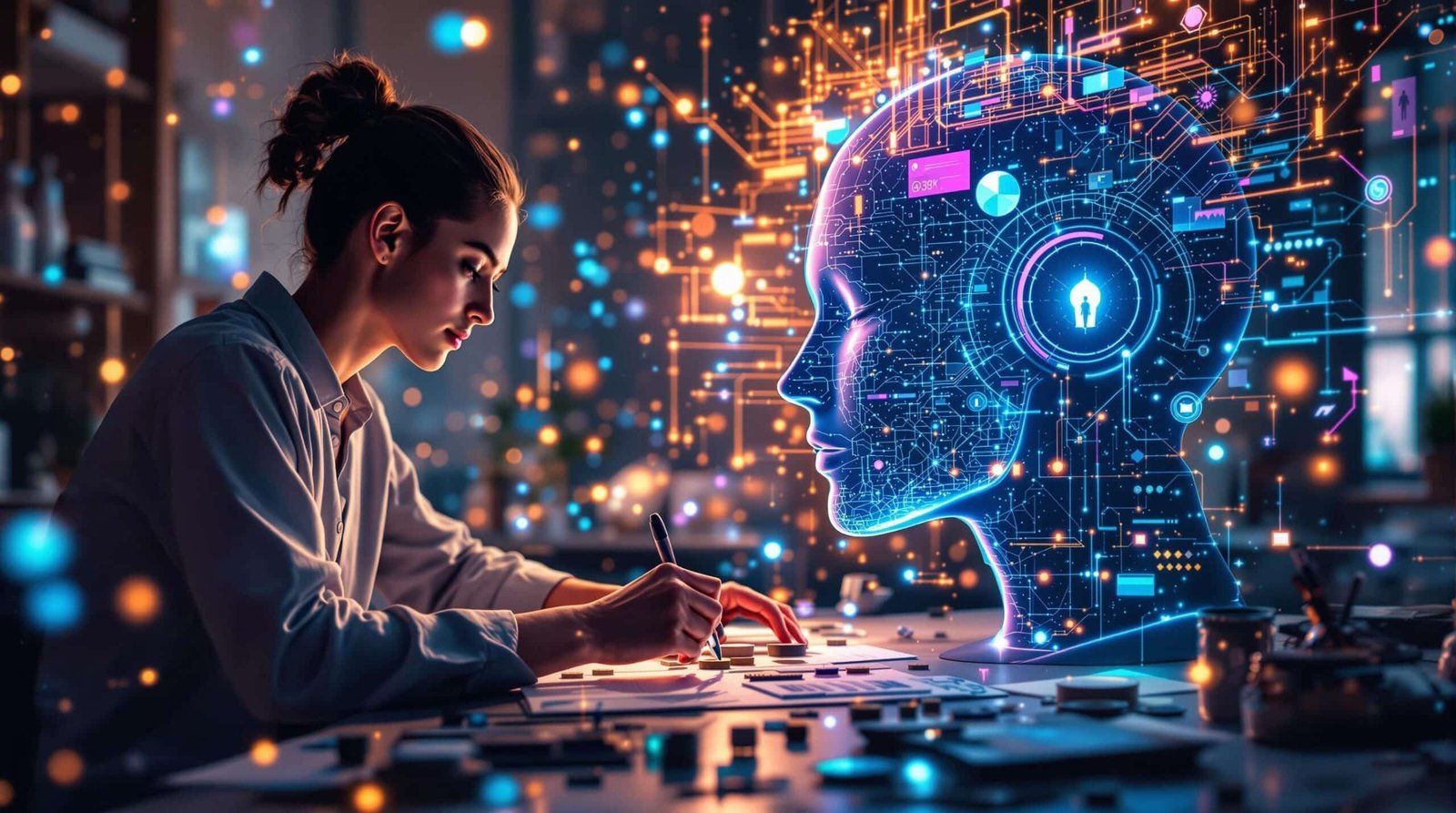 AI and Human Creativity: How They Can Work Together